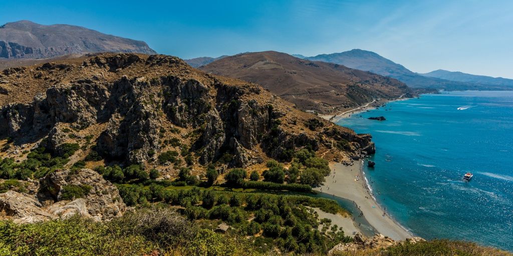 Meerblick bei Kreta